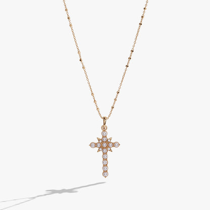 Alex and Ani Divine Guides Cross Pendant Necklace