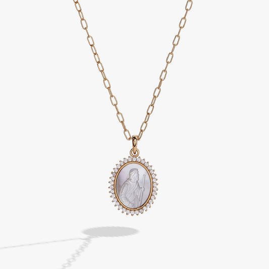 Alex and Ani Divine Guides St. Christopher Pendant Necklace