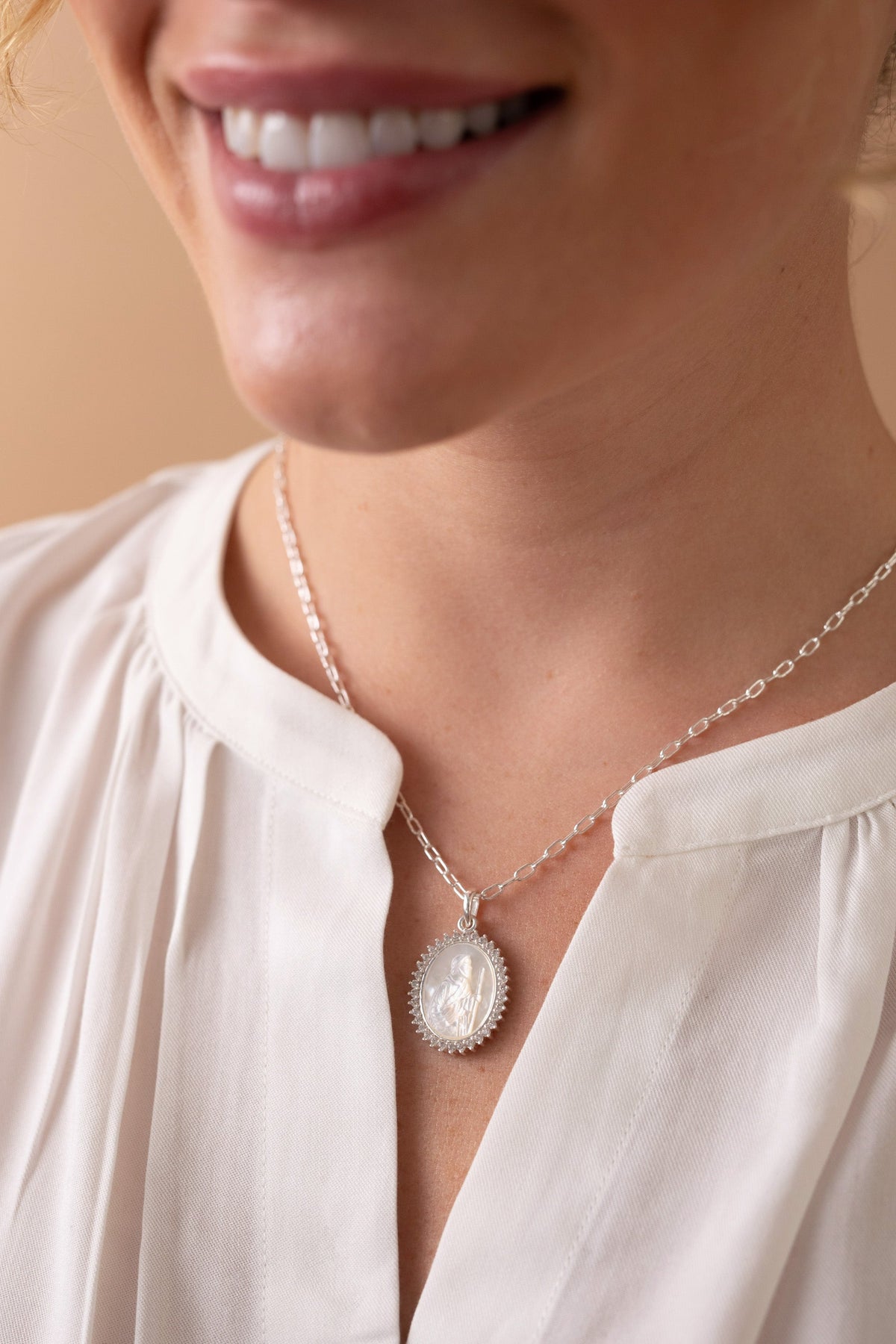 Alex and Ani Divine Guides St. Christopher Pendant Necklace