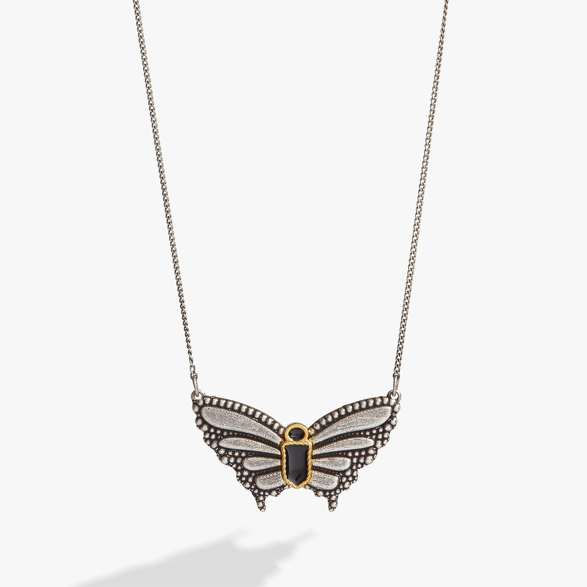 Alex and Ani Antique Butterfly Necklace