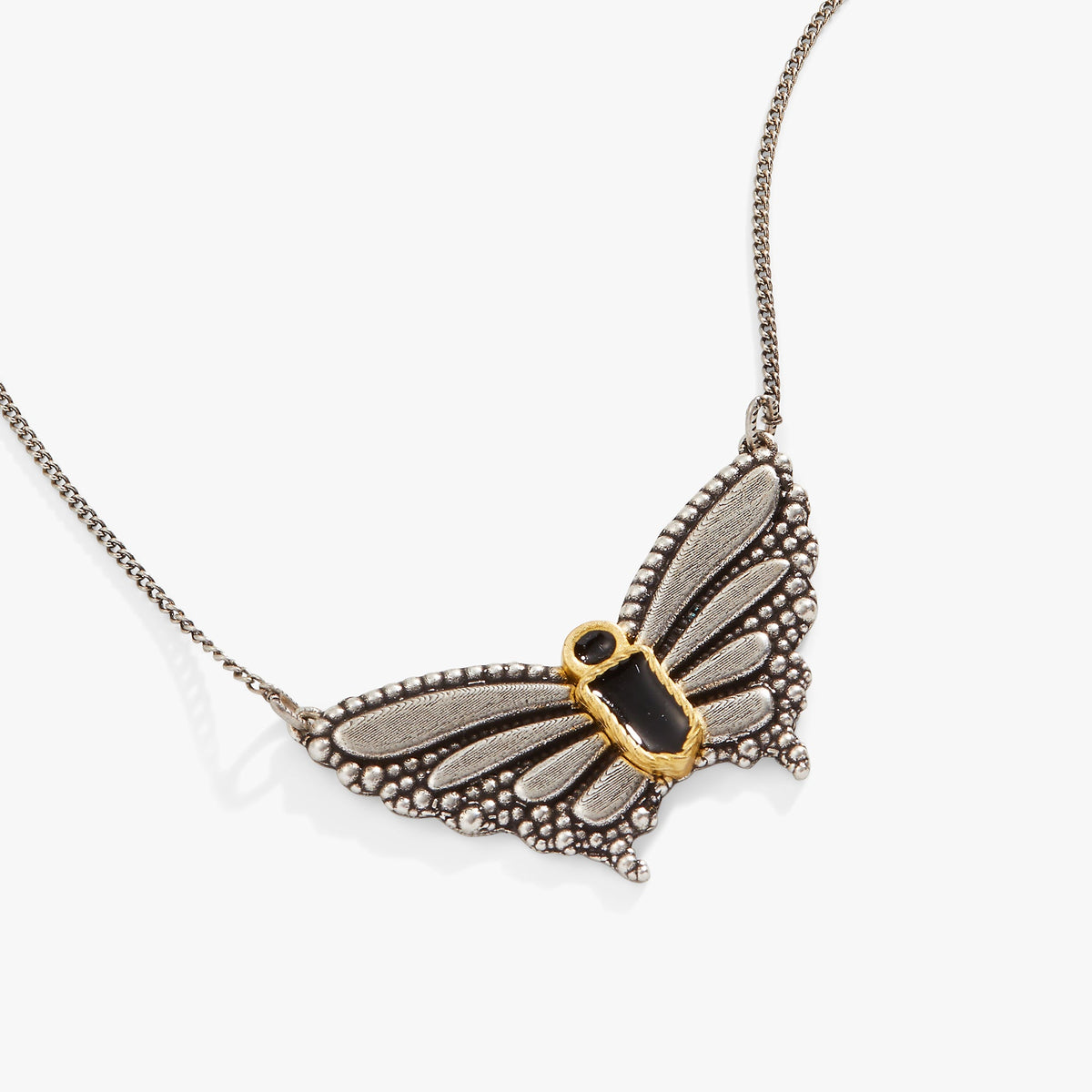 Alex and Ani Antique Butterfly Necklace