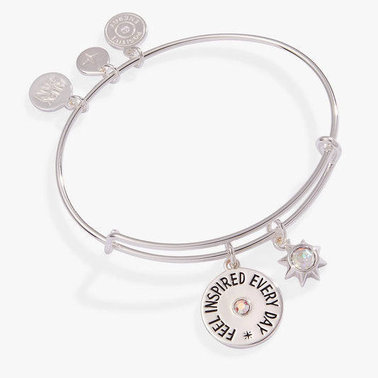 Alex and Ani Feel Inspired Every Day' Mantra Charm Bangle