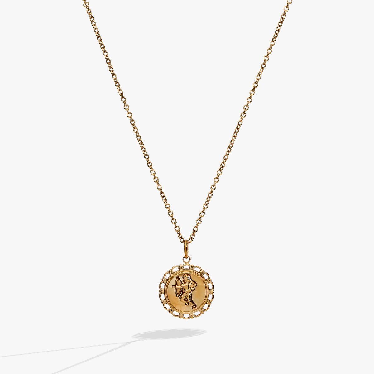 Alex and Ani Cupid Engravable Pendant
