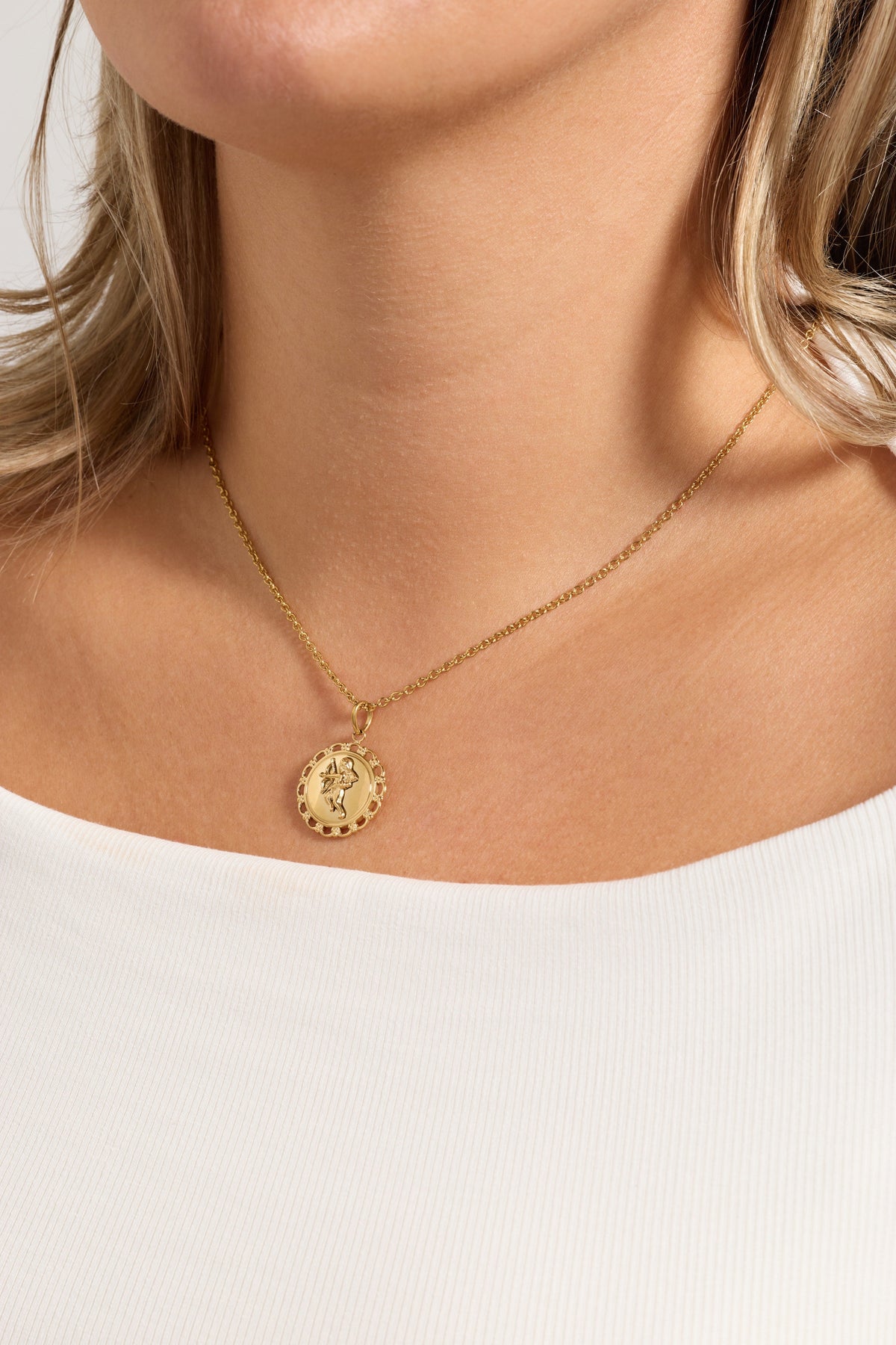 Alex and Ani Cupid Engravable Pendant