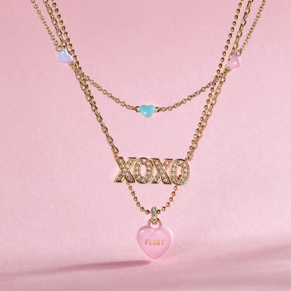 Alex and Ani Sweet Hearts necklace- 3 strand