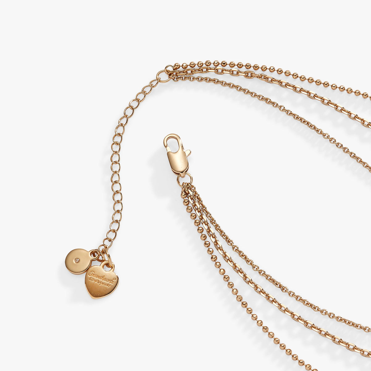 Alex and Ani Sweet Hearts necklace- 3 strand
