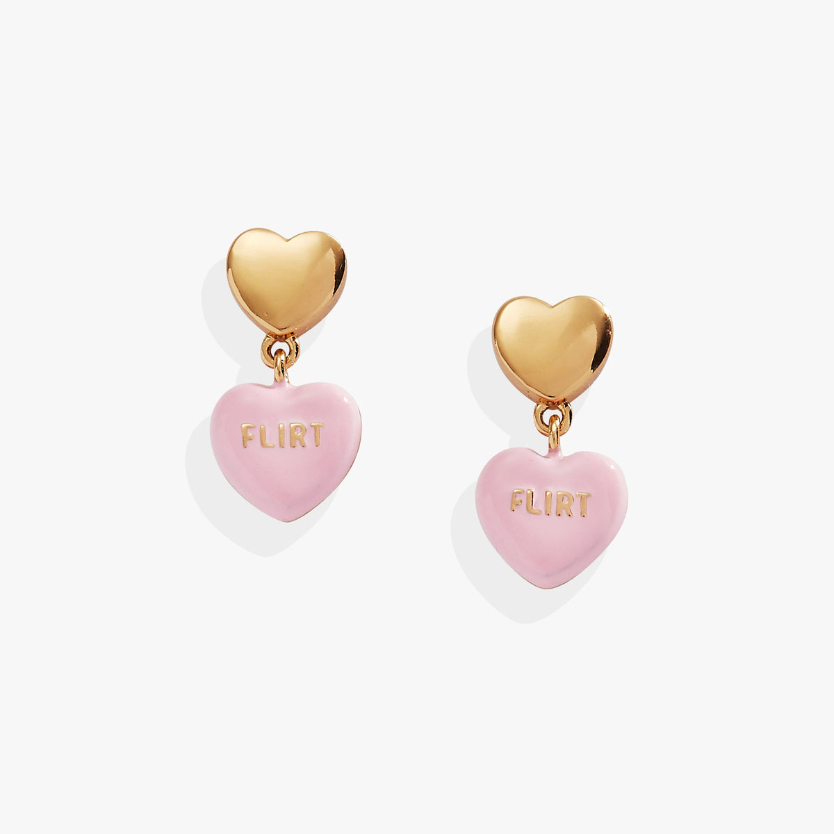 Alex and Ani Sweethearts Tough Questions-drop earring flirt