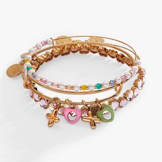 Alex and Ani XOXO EWB, Set of 3