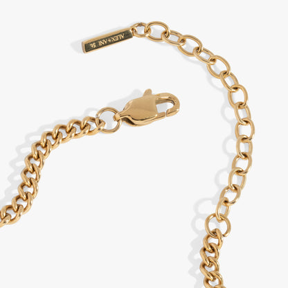 Alex and Ani Engraved French 'Oui' & 'Non' Reversible Heart Necklace