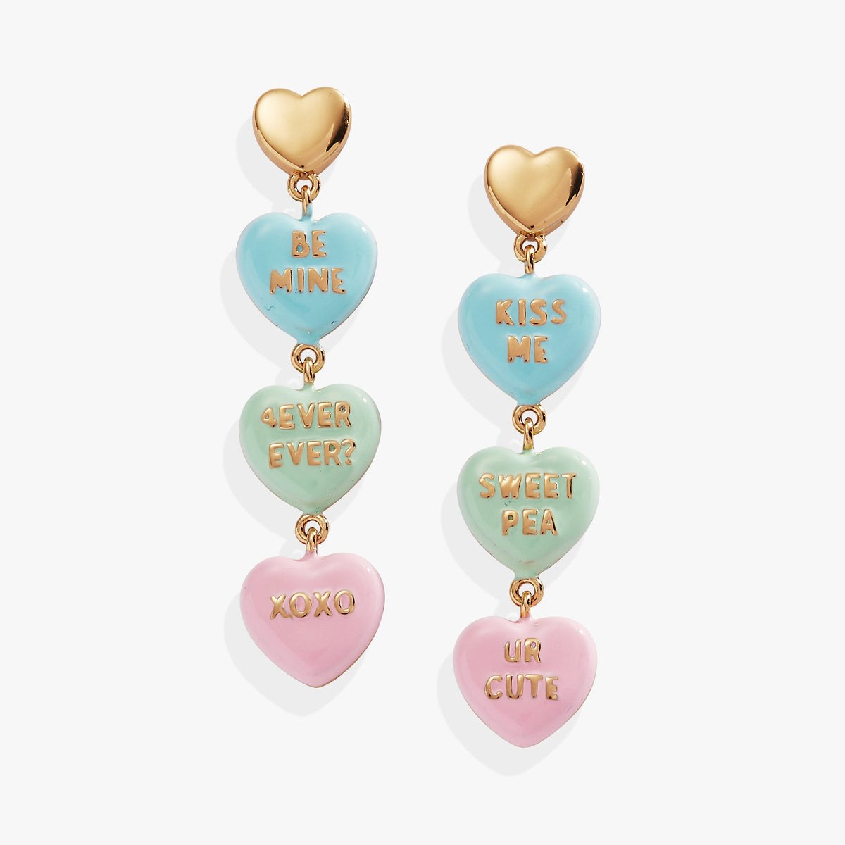 Alex and Ani Sweethearts statement earring