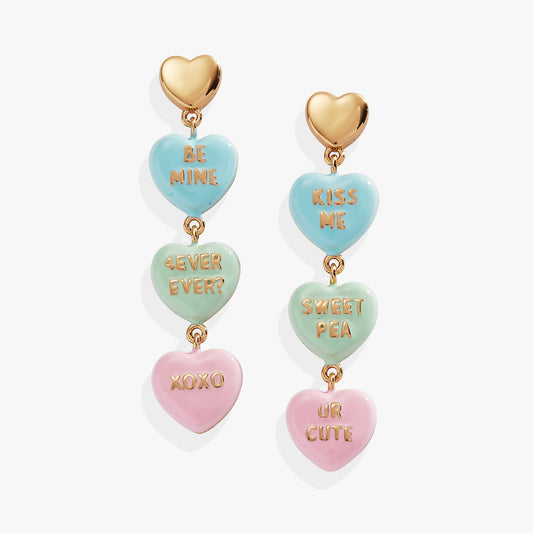 Alex and Ani Sweethearts statement earring