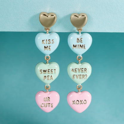 Alex and Ani Sweethearts statement earring