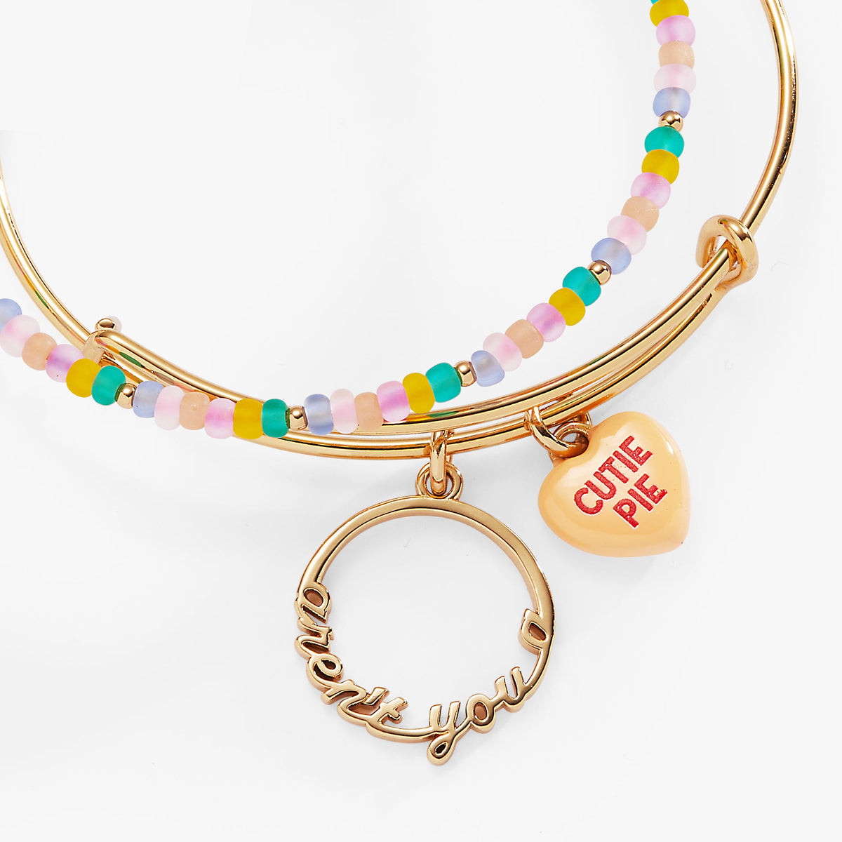 Alex and Ani Sweet Hearts EWB-beaded 2 set cutie pie