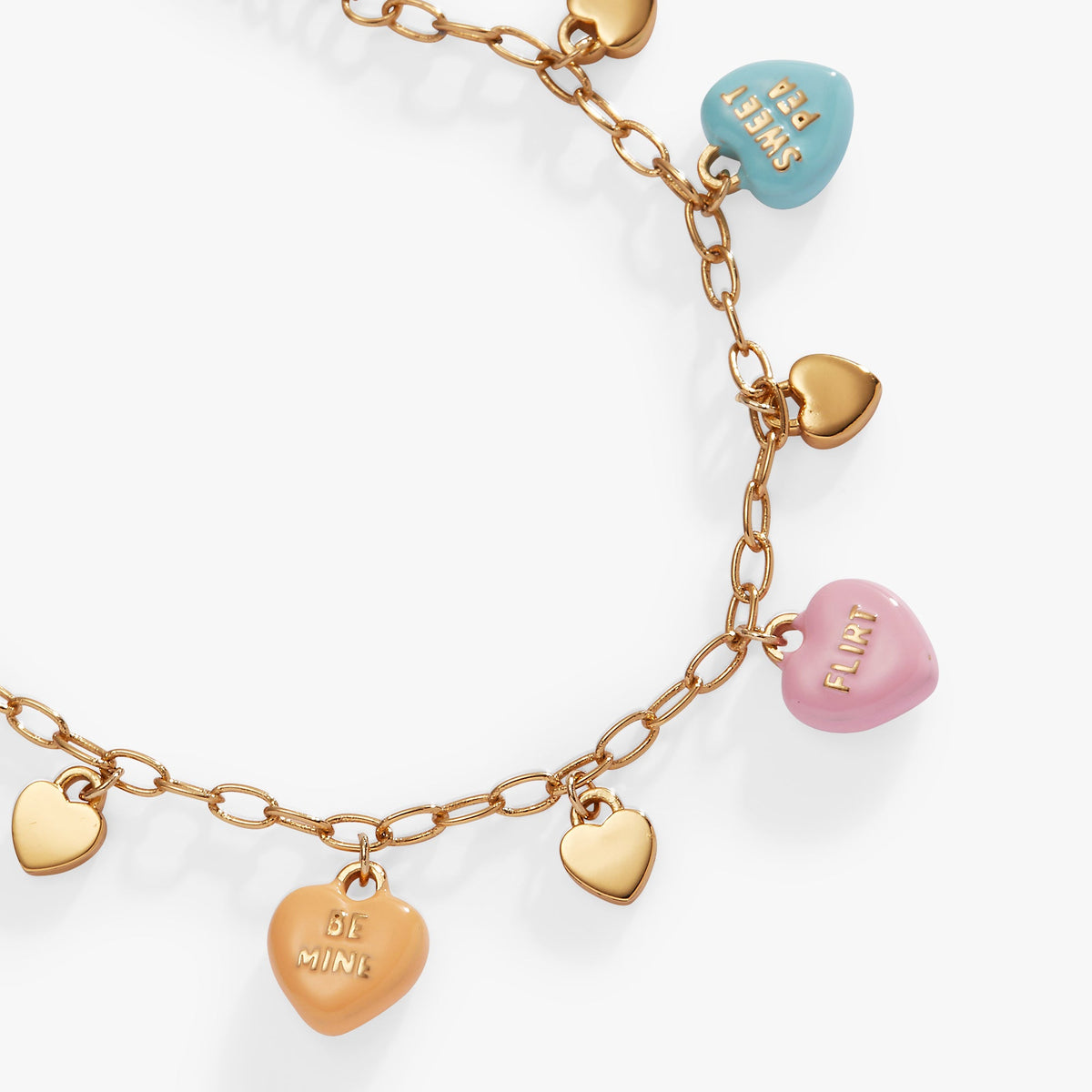 Alex and Ani Sweethearts charm bracelet
