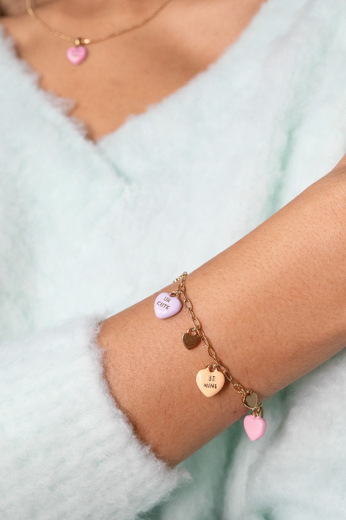 Alex and Ani Sweethearts charm bracelet