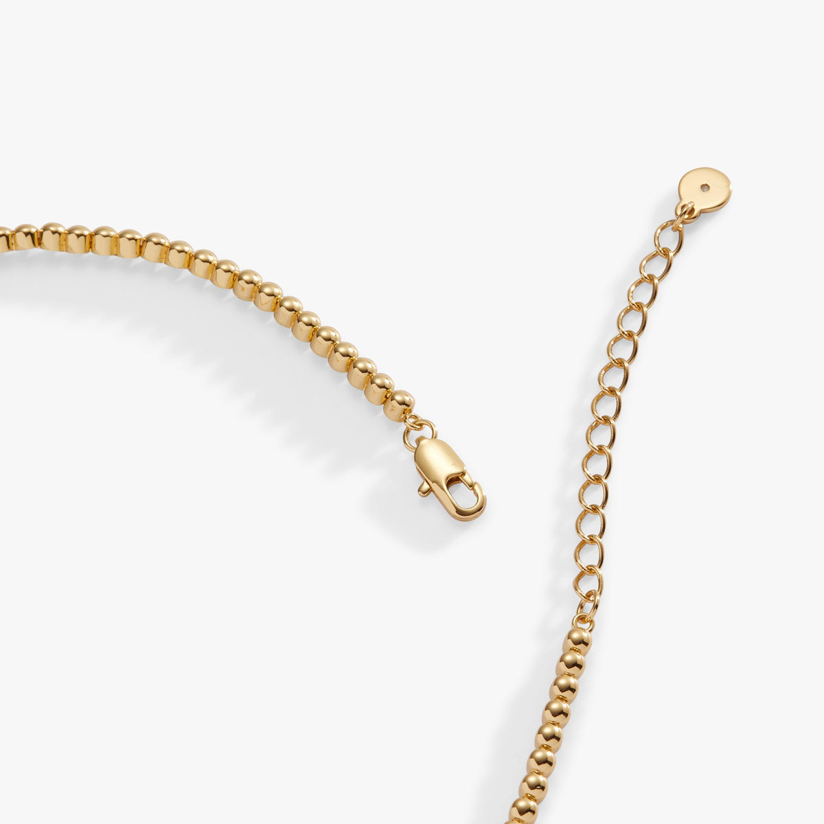Alex and Ani Love and Luck Tennis Necklace