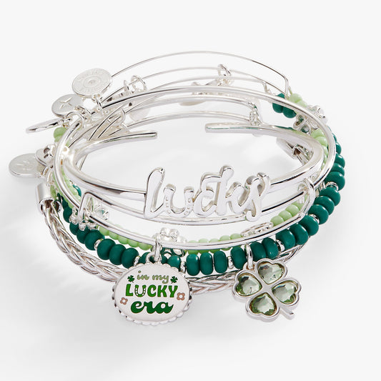 Alex and Ani St. Patrick’s Day Set of 5 Bracelets