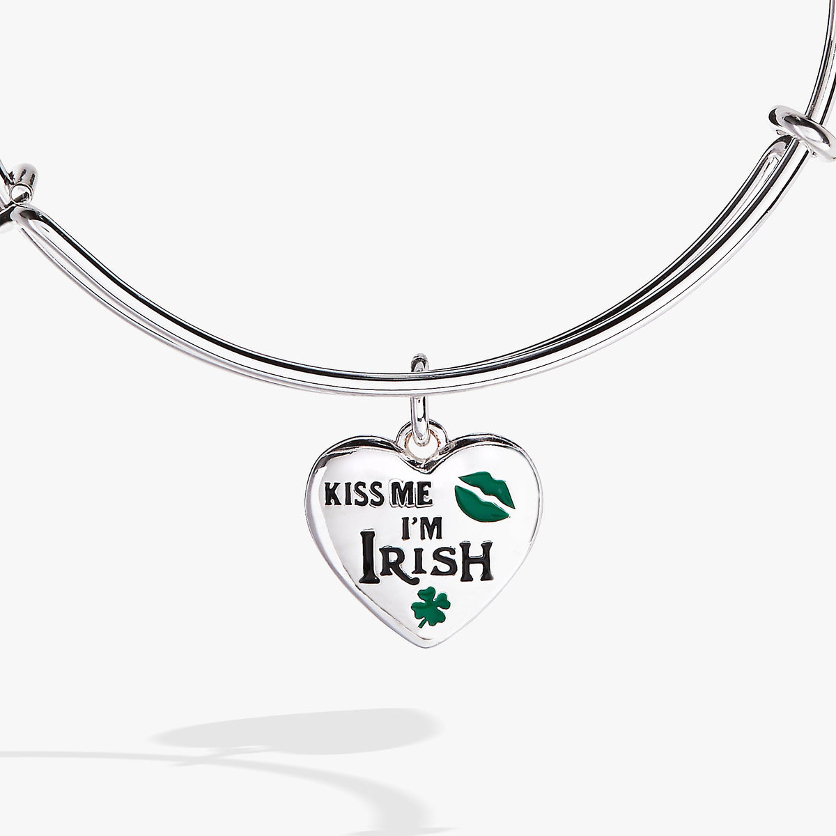 Alex and Ani “Kiss Me I’m Irish” Charm Bangle