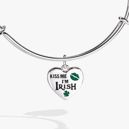 Alex and Ani “Kiss Me I’m Irish” Charm Bangle