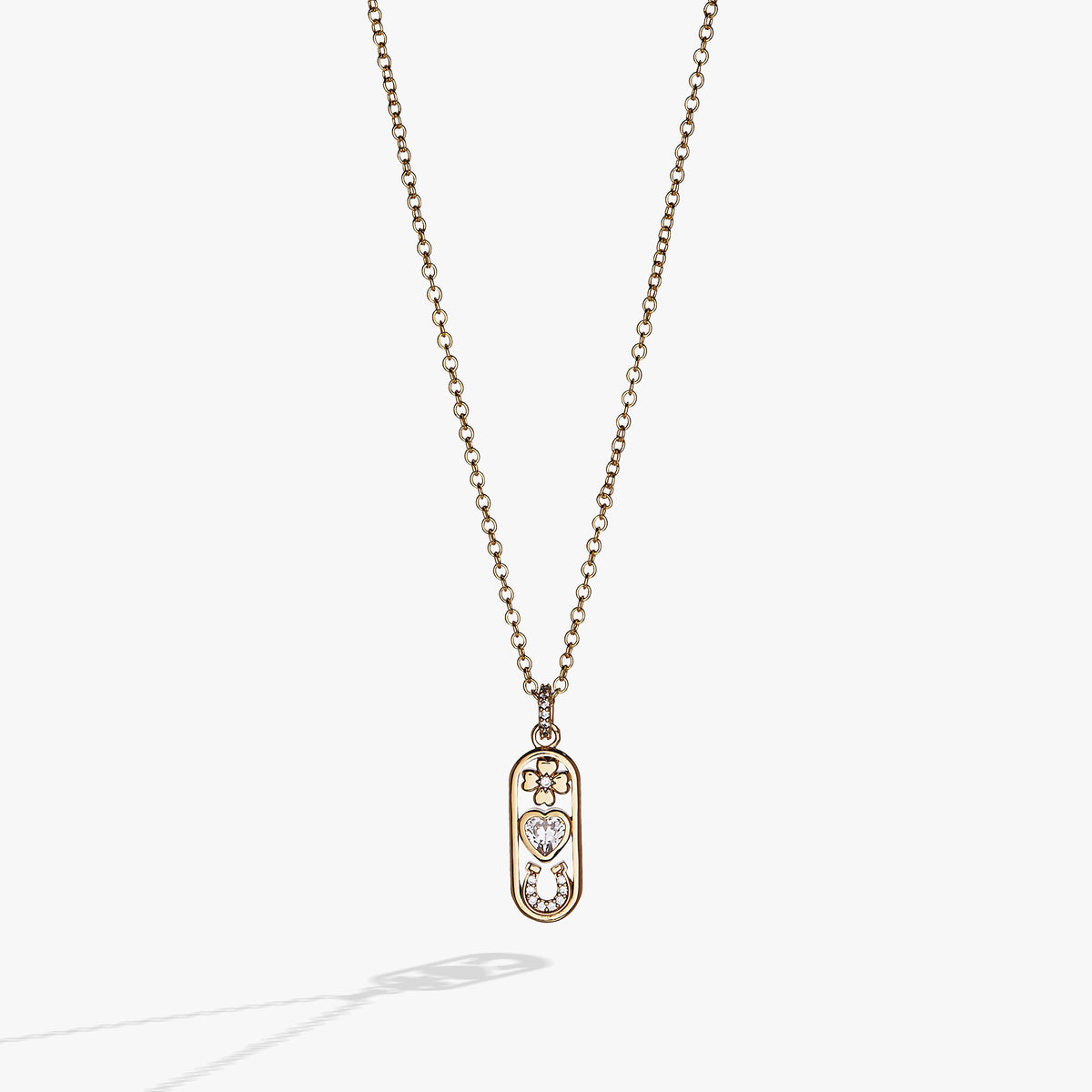 Alex and Ani Love and Luck Pendant Necklace