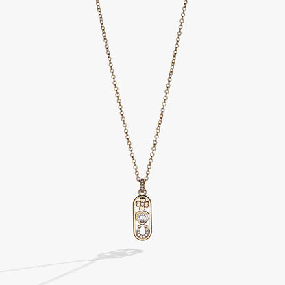 Alex and Ani Love and Luck Pendant Necklace