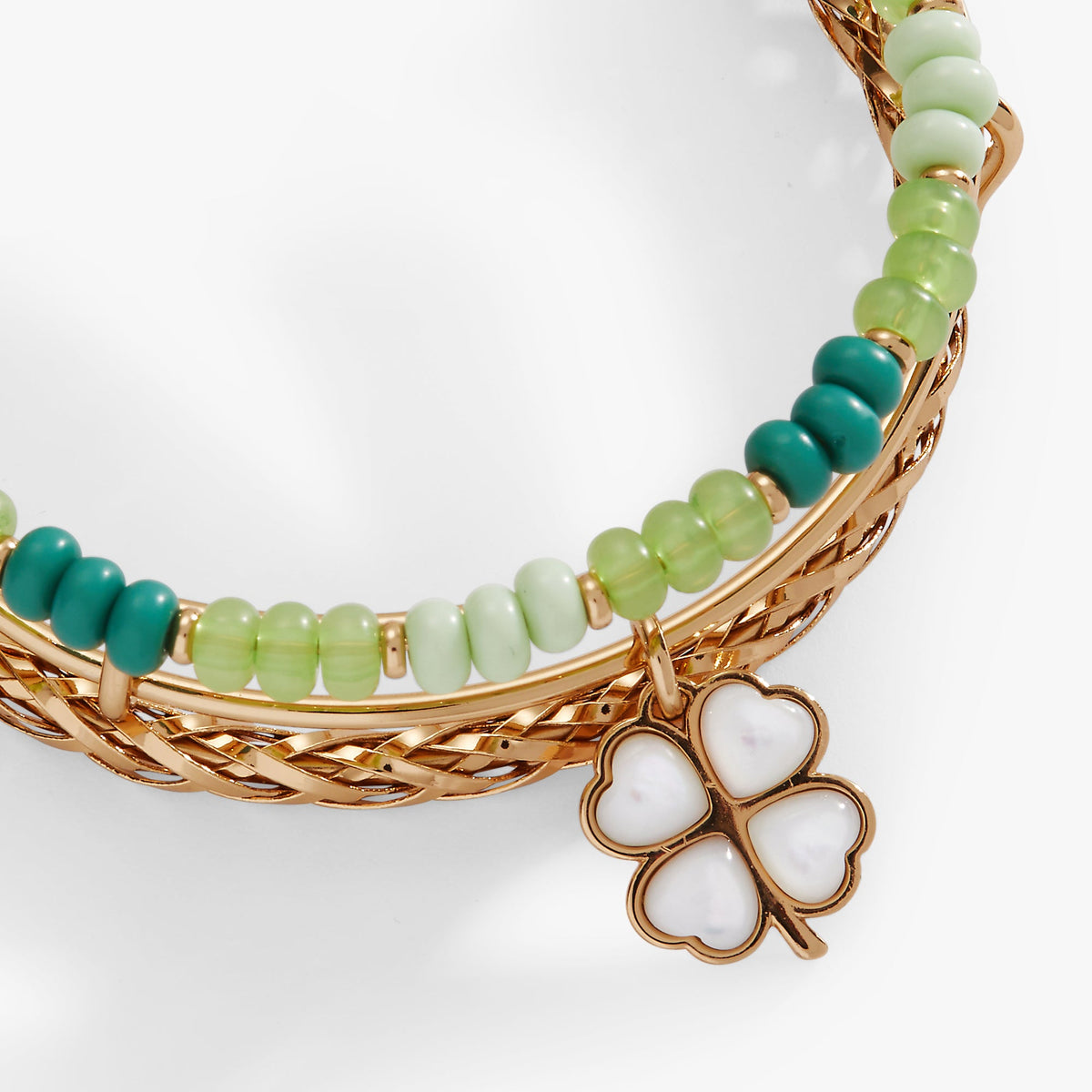 Alex and Ani St. Patrick’s Day Set of 3 Charm Bangles