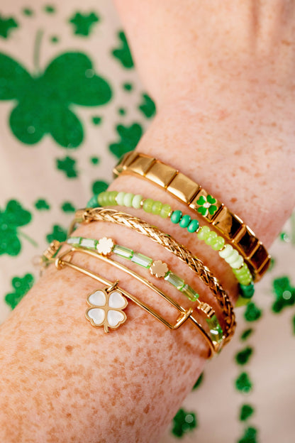 Alex and Ani St. Patrick’s Day Set of 3 Charm Bangles