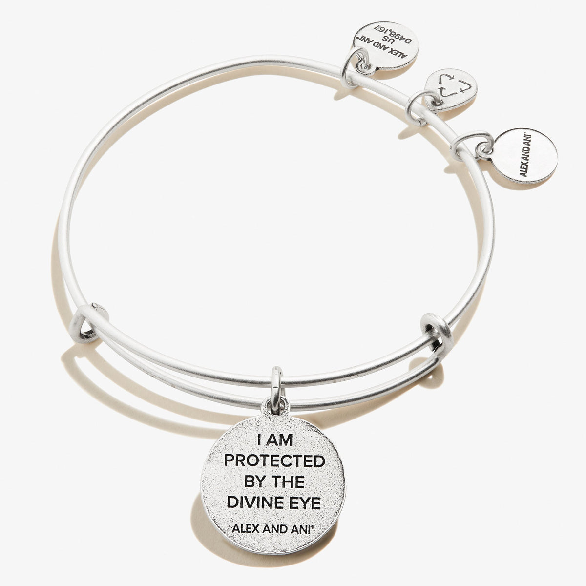 Alex and Ani Evil Eye + Sodalite Charm Bangle Bracelet - Alex and Ani