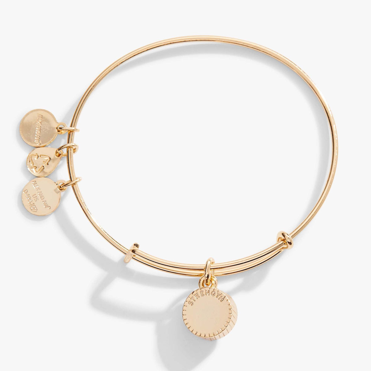 Alex and Ani Topaz November Birthstone Charm Bangle