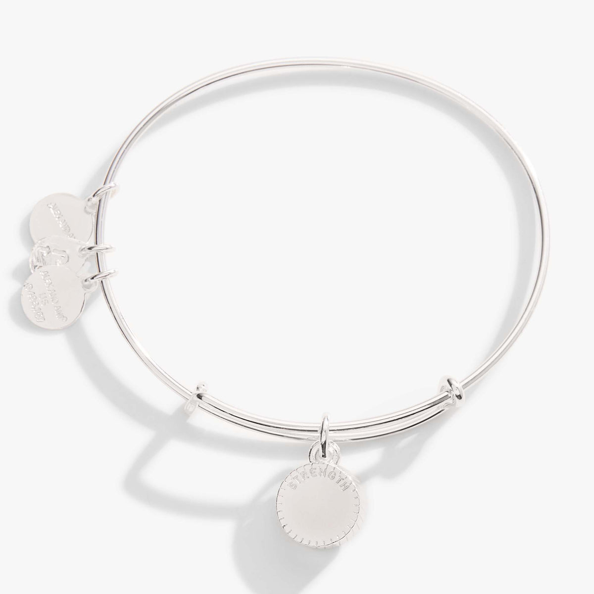 Alex and Ani Topaz November Birthstone Charm Bangle