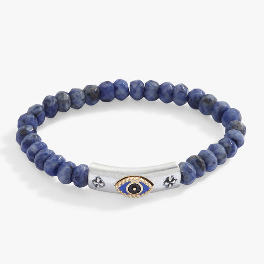 Alex and Ani Antique Evil Eye Stretch Bracelet