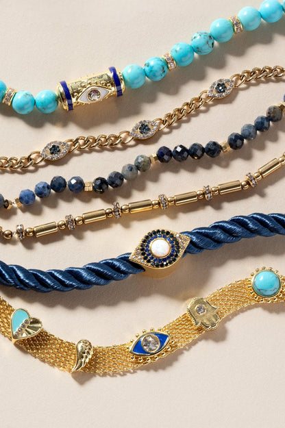 Alex and Ani Evil Eye Bolo Bracelet