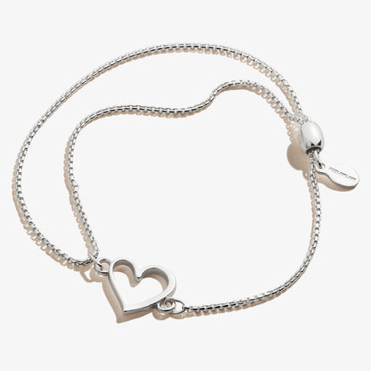 Alex and Ani Heart Pull Chain Bracelet - Alex and Ani