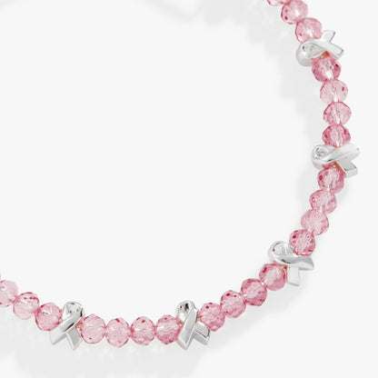 Alex and Ani Breast Cancer Awareness Pink Ribbon Bangle