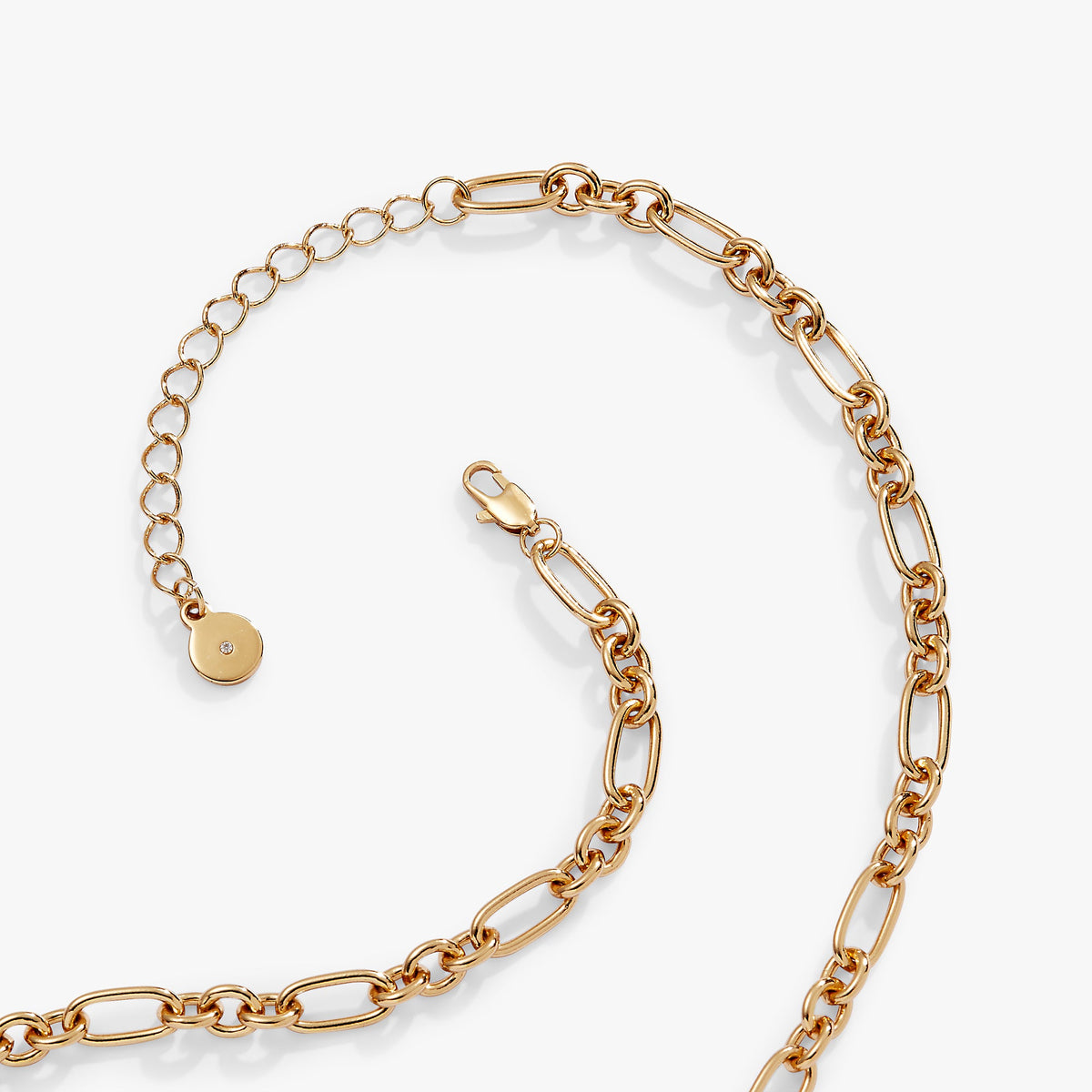 Alex and Ani Lucky Four Lear Clover Charm Necklace