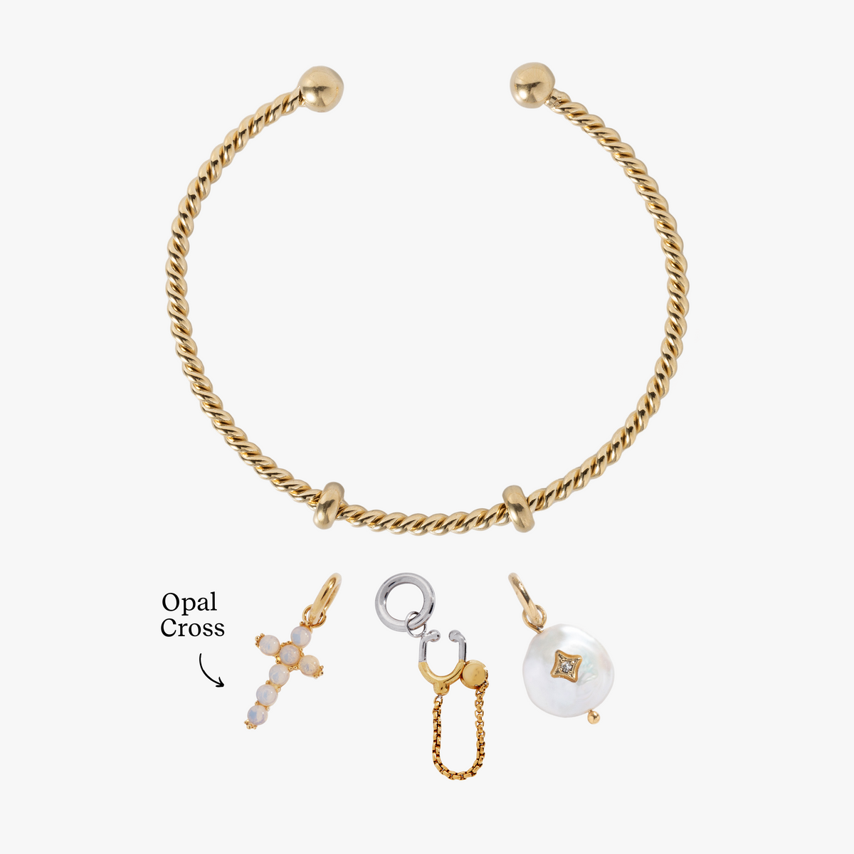 Alex and Ani Healing Hearts Charm Bundle