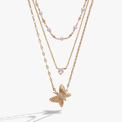 Alex and Ani Festival Stranded Butterfly Necklace