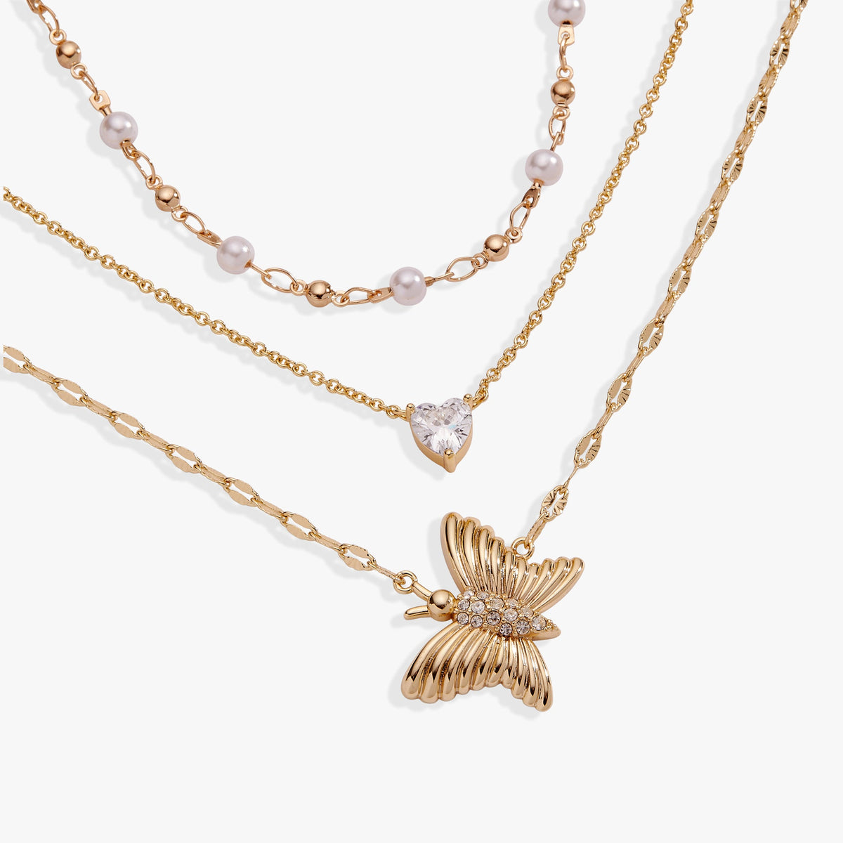 Alex and Ani Festival Stranded Butterfly Necklace