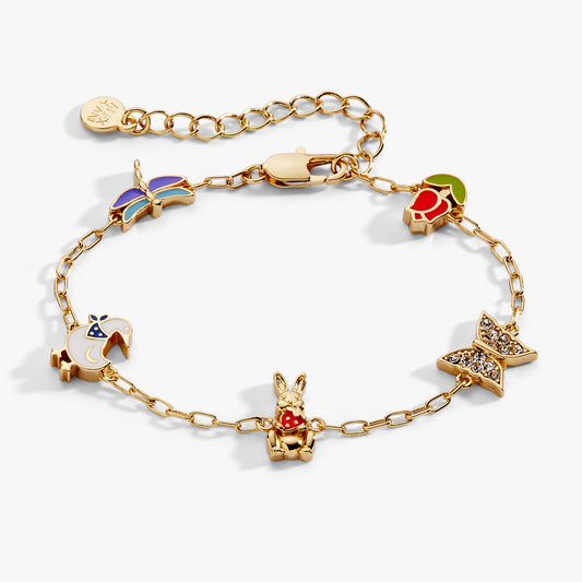 Alex and Ani Garden Party Inline Charm Bracelet