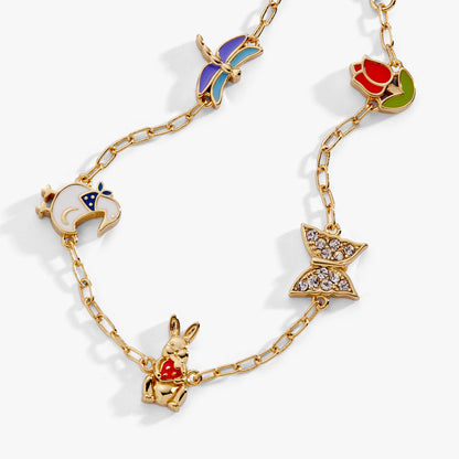 Alex and Ani Garden Party Inline Charm Bracelet