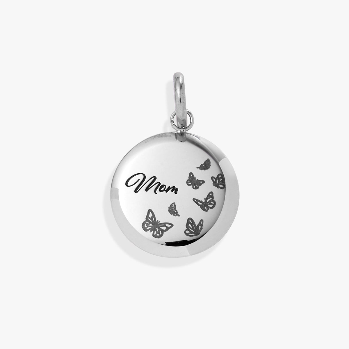 Alex and Ani Mom Butterfly Disc Charm