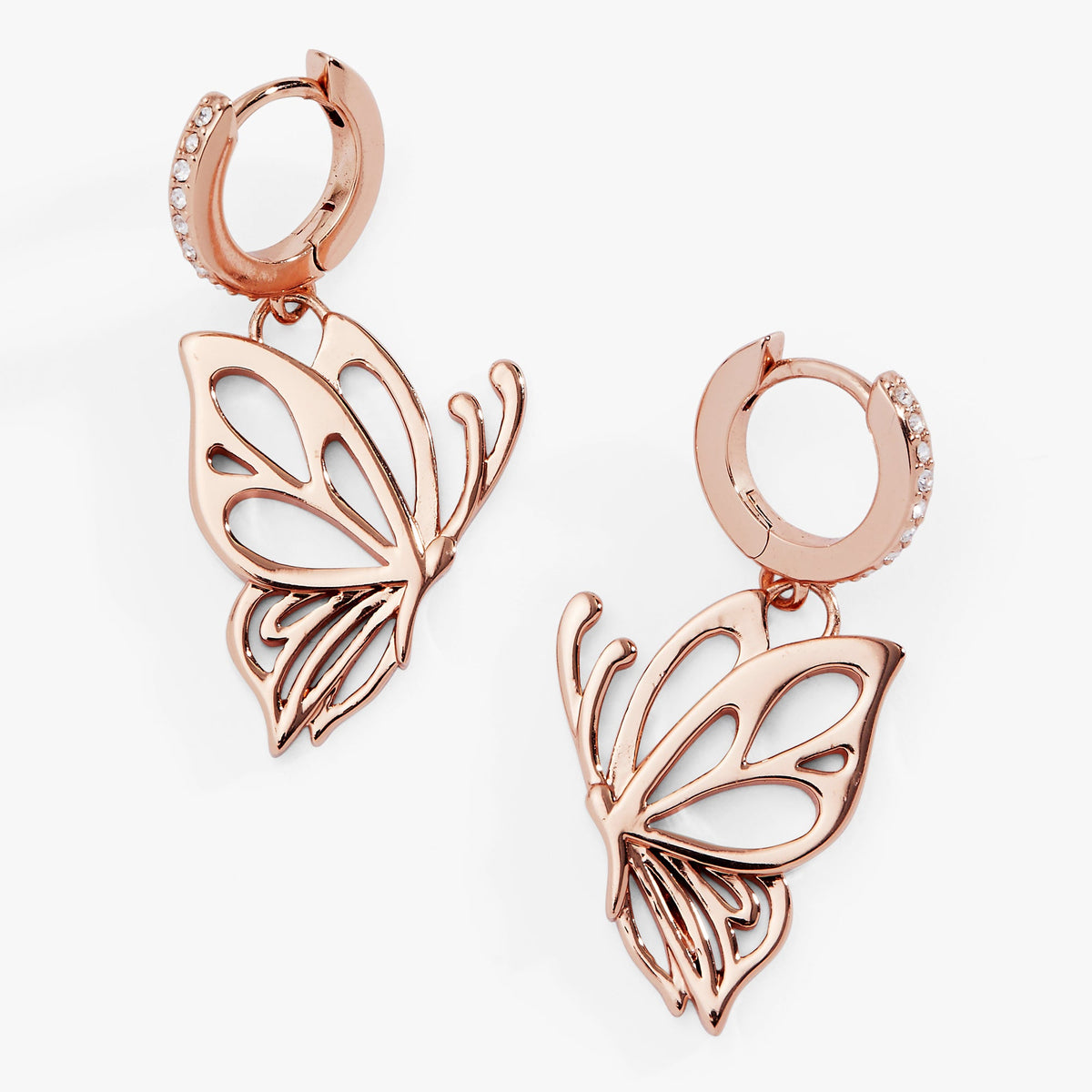 Alex and Ani Goliath Openwork Butterfly Huggie