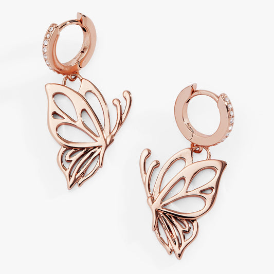 Alex and Ani Goliath Openwork Butterfly Huggie
