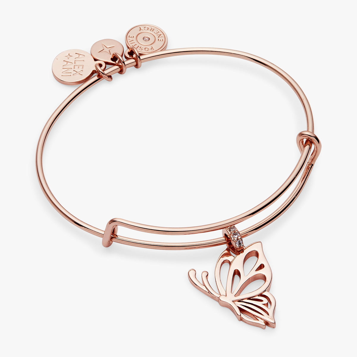 Alex and Ani Goliath Openwork Butterfly Bangle
