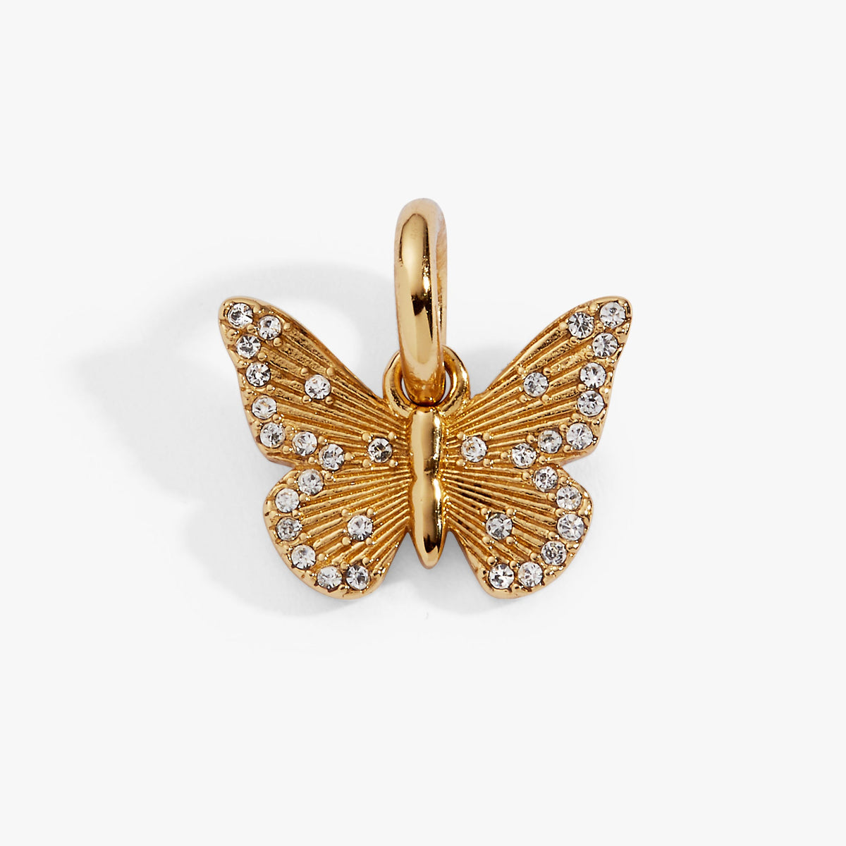 Alex and Ani Butterfly + Crystal Interchangeable Charm
