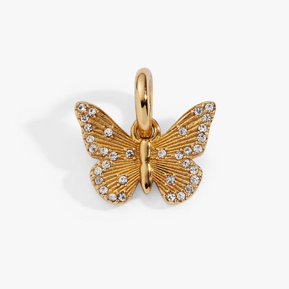 Alex and Ani Butterfly + Crystal Interchangeable Charm
