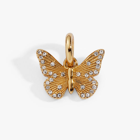 Alex and Ani Butterfly + Crystal Interchangeable Charm