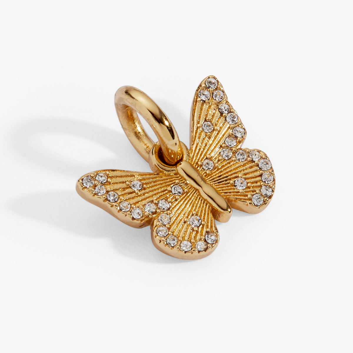 Alex and Ani Butterfly + Crystal Interchangeable Charm