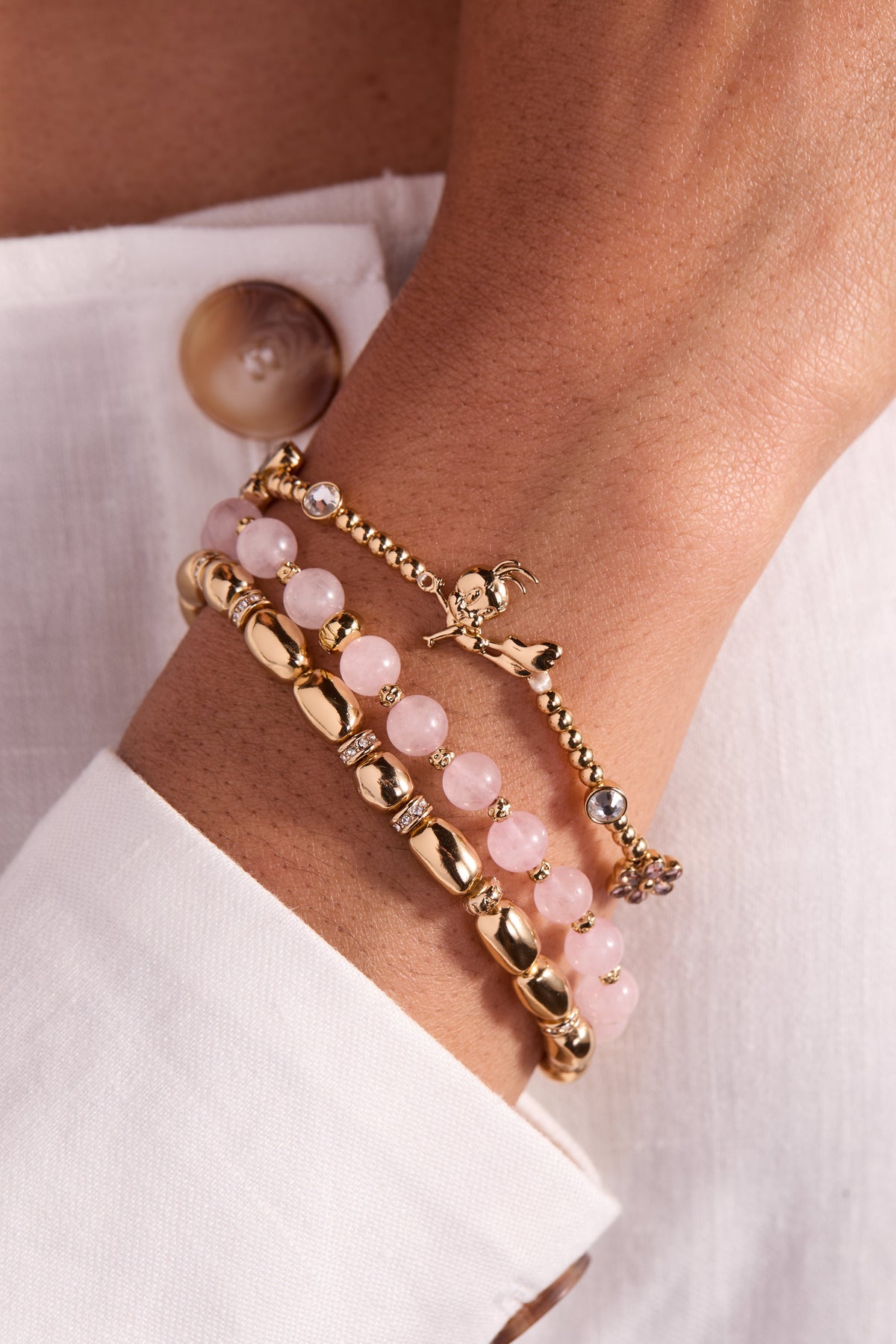 Alex and Ani Looney Tunes - Tweety Beaded Stretch Bracelet