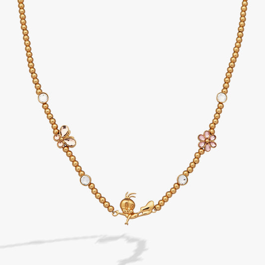 Alex and Ani Looney Tunes - Tweety Beaded Necklace